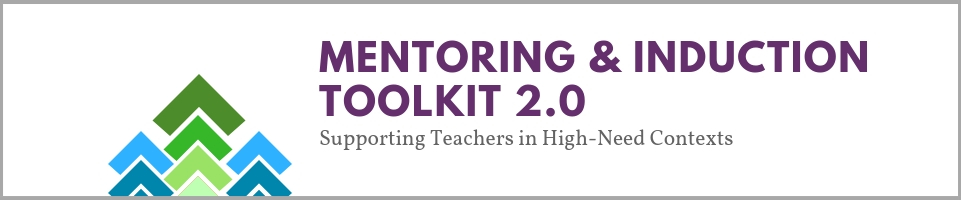 Mentoring & Induction Toolkit 2.0 Banner